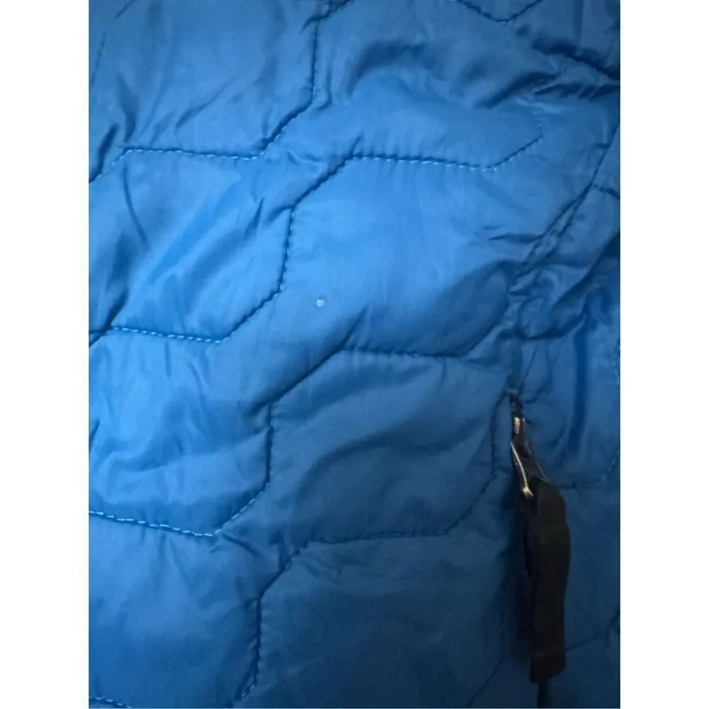 The North Face Thermoball blue puffer jacket 5